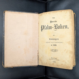 Den Svenska Psalmboken Evangeliiboken (Rare Royal Approved Swedish Edition), 1878 📜⛪️🇸🇪