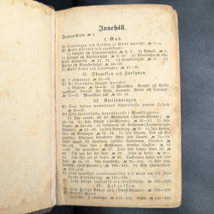 Den Svenska Psalmboken Evangeliiboken (Rare Royal Approved Swedish Edition), 1878 📜⛪️🇸🇪