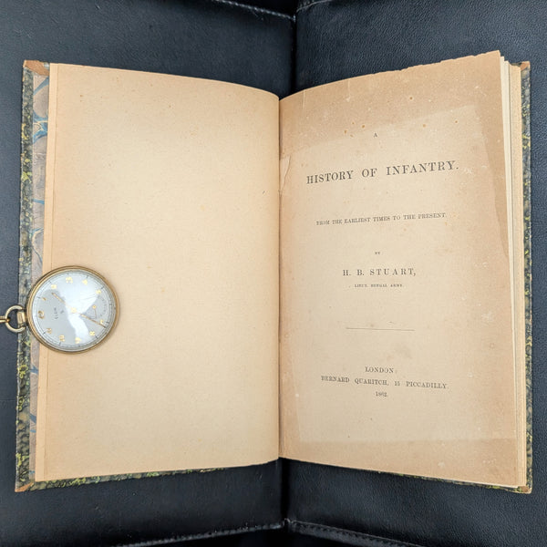 The History of Infantry by H.B. Stuart (First Edition, 1862) 📜⚔️📚