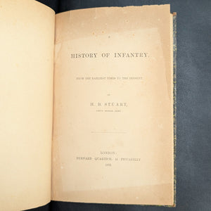 The History of Infantry by H.B. Stuart (First Edition, 1862) 📜⚔️📚