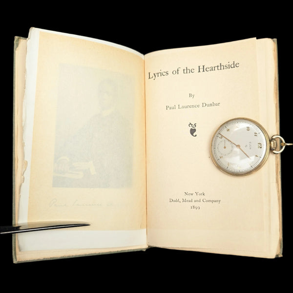 Lyrics of the Hearthside by Paul Laurence Dunbar (RARE, First Edition), 1899 ✍️ 📜🇺🇸