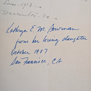 Toby, The Story of a Dog by Elizabeth E. Goldsmith (First Edition, Illustrated, Rare), 1913 🐶📚📜