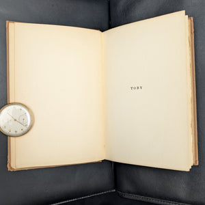 Toby, The Story of a Dog by Elizabeth E. Goldsmith (First Edition, Illustrated, Rare), 1913 🐶📚📜