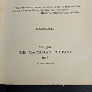 Toby, The Story of a Dog by Elizabeth E. Goldsmith (First Edition, Illustrated, Rare), 1913 🐶📚📜