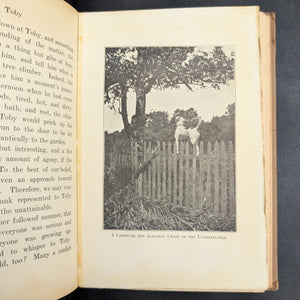 Toby, The Story of a Dog by Elizabeth E. Goldsmith (First Edition, Illustrated, Rare), 1913 🐶📚📜