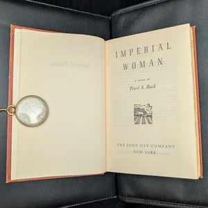 Imperial Woman by Pearl S. Buck (First Edition with Dust Jacket), 1956 📜👑🐉