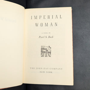 Imperial Woman by Pearl S. Buck (First Edition with Dust Jacket), 1956 📜👑🐉