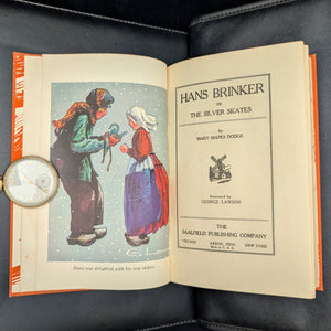 Hans Brinker by Mary Mapes Dodge (Illustrated Edition with Inscriptions), 1933 🇳🇱⛸️🎨