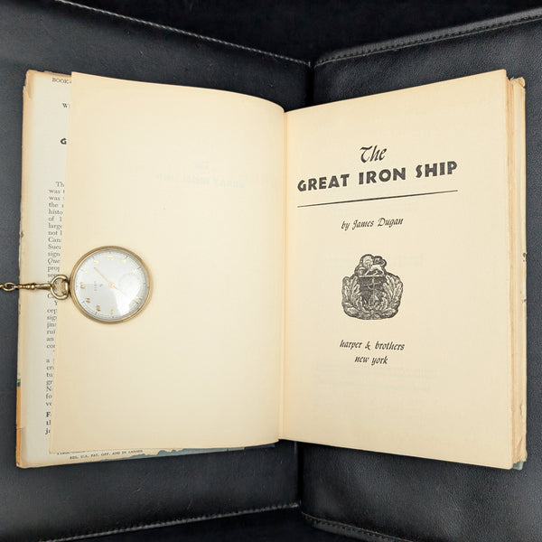 The Great Iron Ship by James Dugan (Illustrated), 1953 🚢⚙️📜