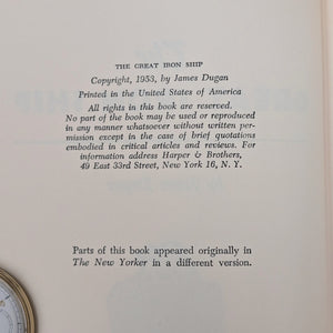 The Great Iron Ship by James Dugan (Illustrated), 1953 🚢⚙️📜