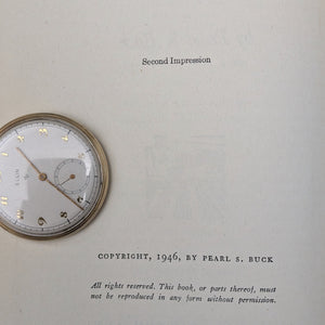 Pavilion of Women by Pearl S. Buck (Second Impression, Ex Libris), 1946. 🏯📜🌸