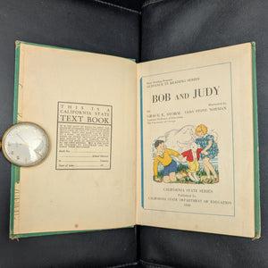 Bob and Judy by Grace E. Storm (First California State Edition), 1938 🐻📚🇺🇸