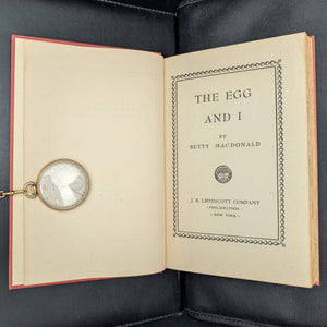 The Egg and I, by Betty MacDonald, (RARE, First Edition), 1945 📜🇺🇸🐓