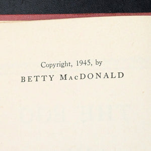 The Egg and I, by Betty MacDonald, (RARE, First Edition), 1945 📜🇺🇸🐓