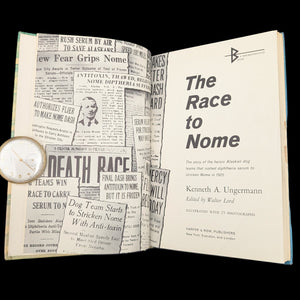 The Race to Nome by Kenneth A. Ungermann (First Edition with Inscription), 1963 🐕‍🦺❄️📜