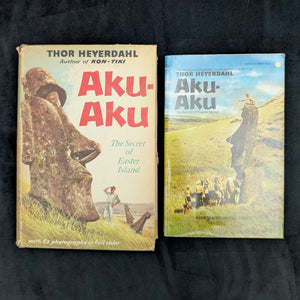 Aku-Aku by Thor Heyerdahl (RARE, First Edition), 1958 📜🏛️🗿