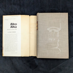 Aku-Aku by Thor Heyerdahl (RARE, First Edition), 1958 📜🏛️🗿