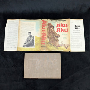 Aku-Aku by Thor Heyerdahl (RARE, First Edition), 1958 📜🏛️🗿