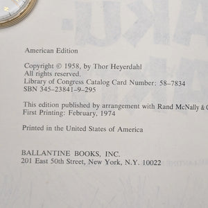 Aku-Aku by Thor Heyerdahl (RARE, First Edition), 1958 📜🏛️🗿