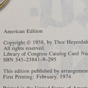 Aku-Aku by Thor Heyerdahl (RARE, First Edition), 1958 📜🏛️🗿