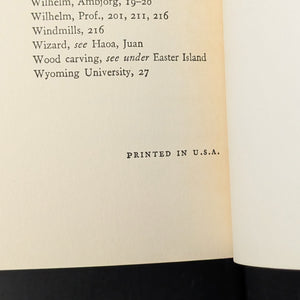 Aku-Aku by Thor Heyerdahl (RARE, First Edition), 1958 📜🏛️🗿