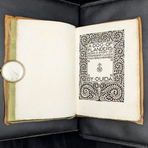 A Dog of Flanders, by Ouida, (RARE, The Roycrofters Edition), 1911 🎨🐕🇧🇪