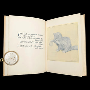 Das Rubaiyat eines Perserkätzchens von Oliver Herford (frühe illustrierte Ausgabe, selten), 1912 🐱📖🖋️
