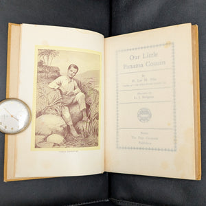 Our Little Panama Cousin, by H. Lee & M. Pike, (Eighth Impression, Illustrated), 1914 🇵🇦🧒📖