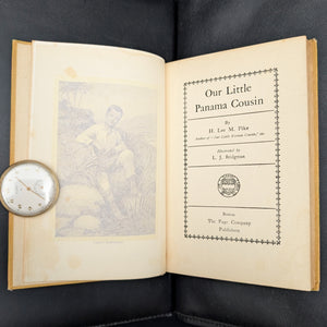 Our Little Panama Cousin, by H. Lee & M. Pike, (Eighth Impression, Illustrated), 1914 🇵🇦🧒📖
