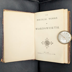 The Poetical Works of Wordsworth by William Wordsworth (Antique Edition), c. late 19th-century ✨📜📖