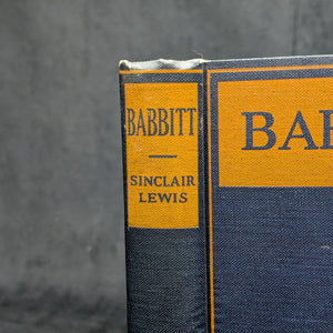 Babbitt by Sinclair Lewis (Illustrated Reprint), 1924 📜📖✍️