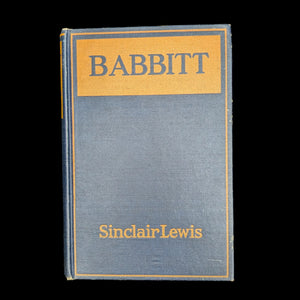 Babbitt by Sinclair Lewis (Illustrated Reprint), 1924 📜📖✍️