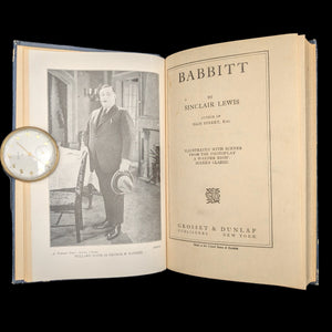 Babbitt by Sinclair Lewis (Illustrated Reprint), 1924 📜📖✍️