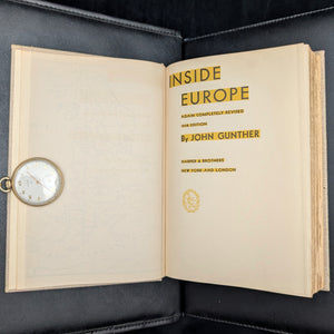 Inside Europe by John Gunther (Revised Edition), 1938 🗺️🏛️✍️