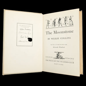 The Moonstone, by Wilkie Collins (The Readers Club Edition), 1943 💎🕵️‍♂️🇬🇧