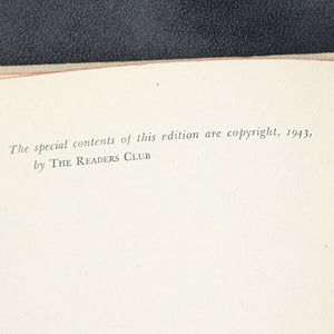 The Moonstone, by Wilkie Collins (The Readers Club Edition), 1943 💎🕵️‍♂️🇬🇧