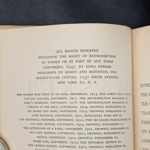 One Basket by Edna Ferber (People’s Book Club Edition), 1947 🧺📚🇺🇸