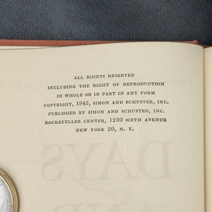 Days and Nights, by Constantine Simonov, (RARE, First American Edition), 1945 📜⚔️🇷🇺