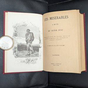 Les Misérables, by Victor Hugo, (Barse & Hopkins Edition, Illustrated), Undated 🇫🇷📜📚