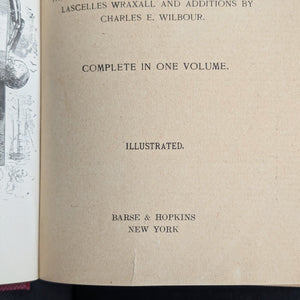 Les Misérables, by Victor Hugo, (Barse & Hopkins Edition, Illustrated), Undated 🇫🇷📜📚