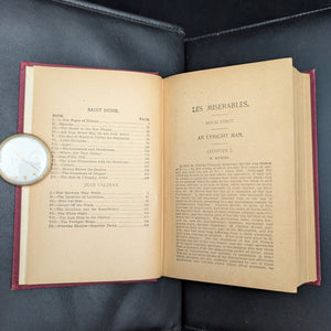 Les Misérables, by Victor Hugo, (Barse & Hopkins Edition, Illustrated), Undated 🇫🇷📜📚