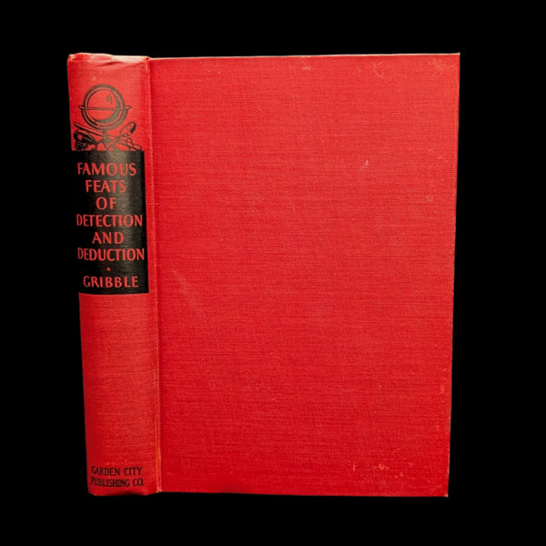 Famous Feats of Detection and Deduction by Ellery Queen (First Edition), 1938 🕵️‍♂️📚🕰️