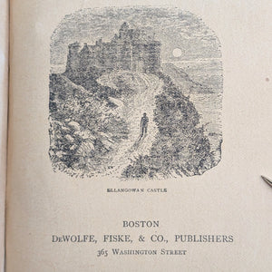 Guy Mannering, by Sir Walter Scott, (RARE, Decorative Binding, San Francisco Provenance), Undated 📜🇬🇧🔮