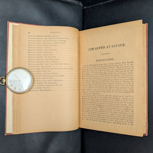 Tom Brown At Oxford, by Thomas Hughes, (Arundel Edition, Decorative Binding), Undated 🎓📜✒️
