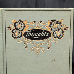 Thoughts by Ladies of Fabiola Hospital Association (RARE Decorative Binding), 1901 📜🏥✨