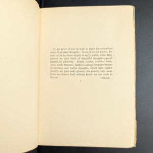 Thoughts by Ladies of Fabiola Hospital Association (RARE Decorative Binding), 1901 📜🏥✨