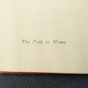 The Path to Home by Edgar A. Guest (First Edition with Inscription), 1919 🏡📜👨‍👩‍👧‍👦