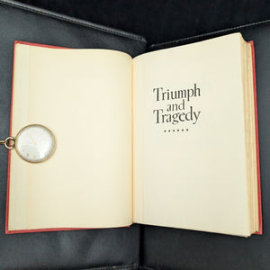 Triumph and Tragedy, by Winston S. Churchill, (RARE, First American Edition), 1953 ⚔️📜🏆