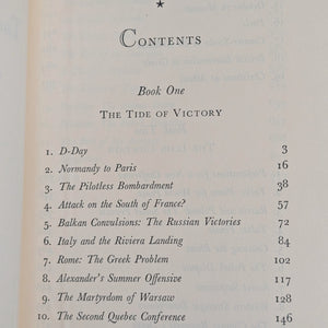 Triumph and Tragedy, by Winston S. Churchill, (RARE, First American Edition), 1953 ⚔️📜🏆