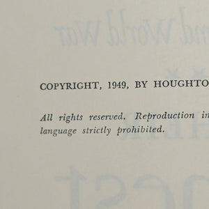 Their Finest Hour, by Winston S. Churchill, (RARE, First American Edition), 1949 📜⚔️🇬🇧